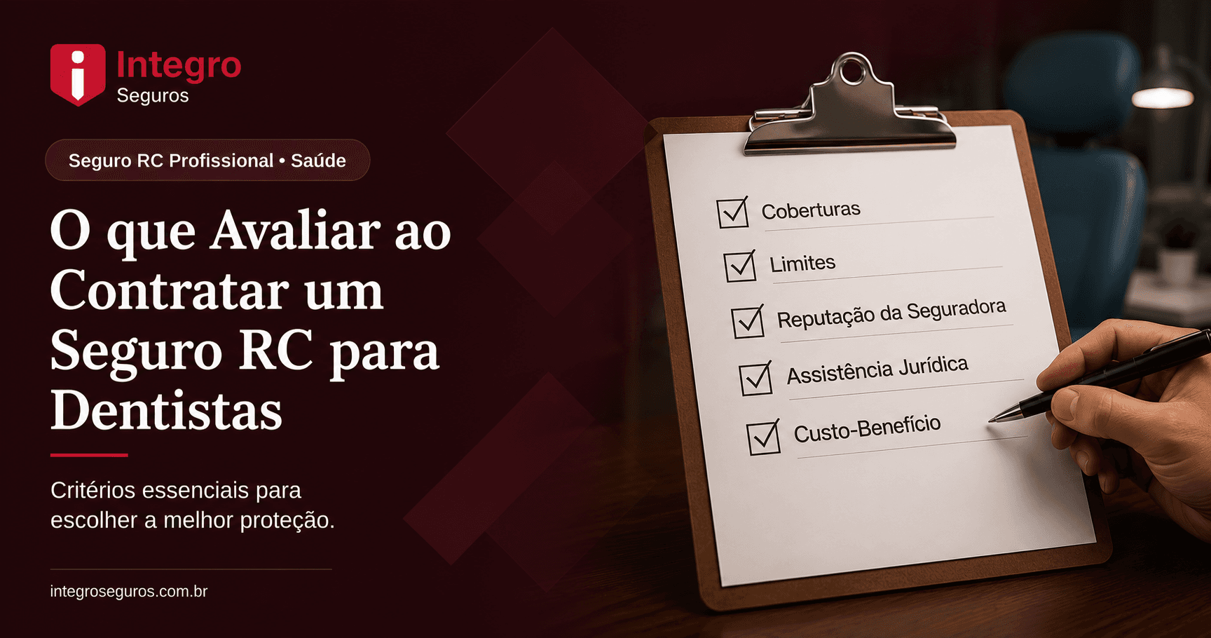 Seguro RC para Dentistas: o que Avaliar Antes de Contratar