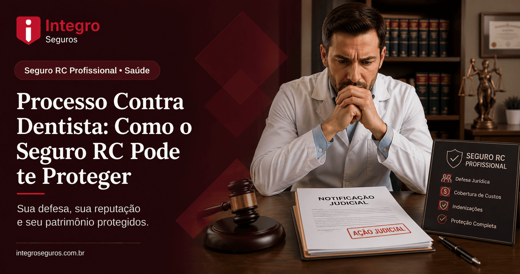 Processo contra Dentista: como o Seguro RC Protege Você
